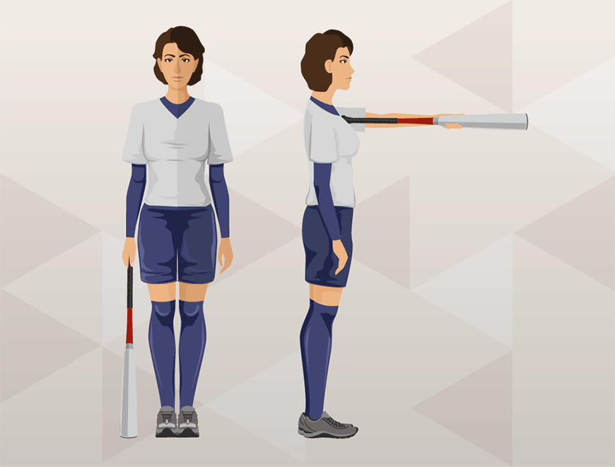 how to measure for a softball bat 